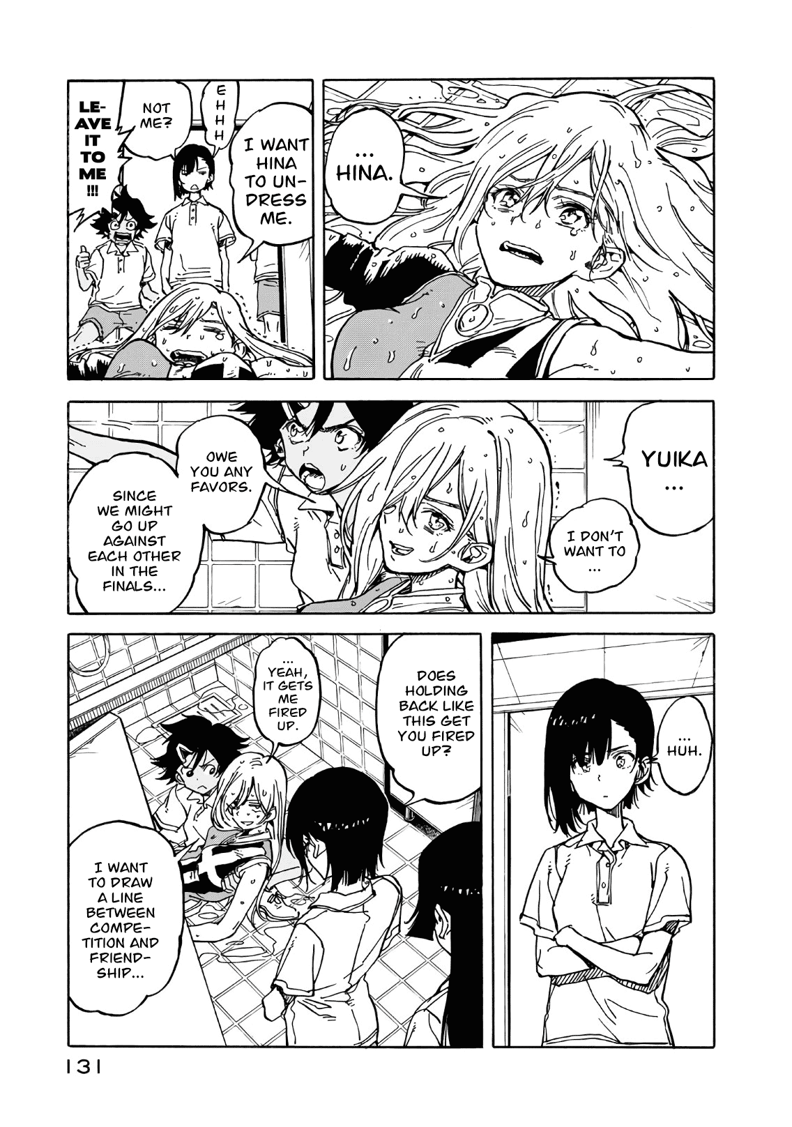 Hanebado! Chapter 63 page 36 - Chapter 63: Best Four