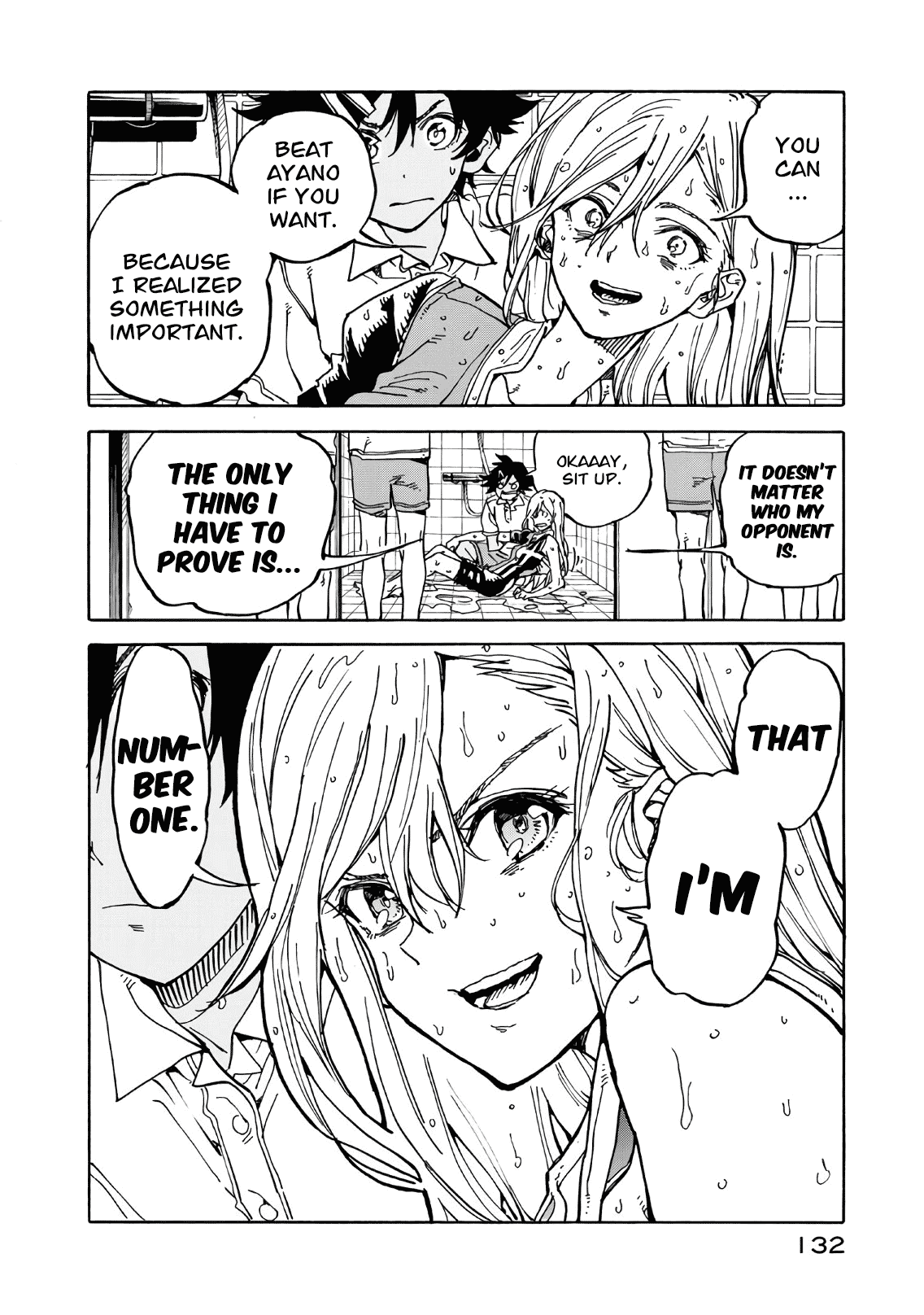 Hanebado! Chapter 63 page 37 - Chapter 63: Best Four