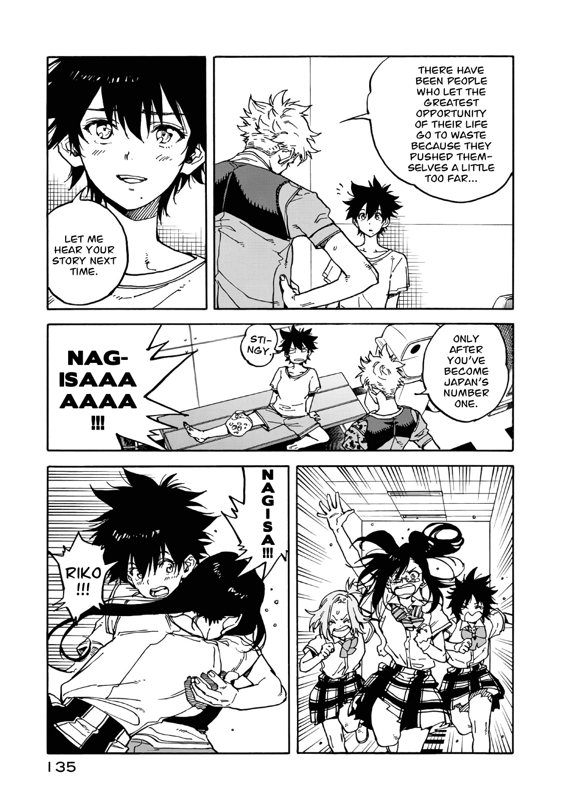 Hanebado! Chapter 63 page 40 - Chapter 63: Best Four