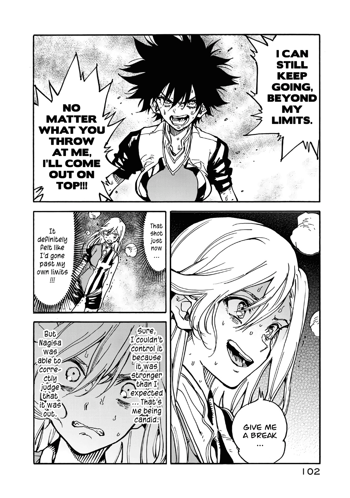 Hanebado! Chapter 63 page 8 - Chapter 63: Best Four