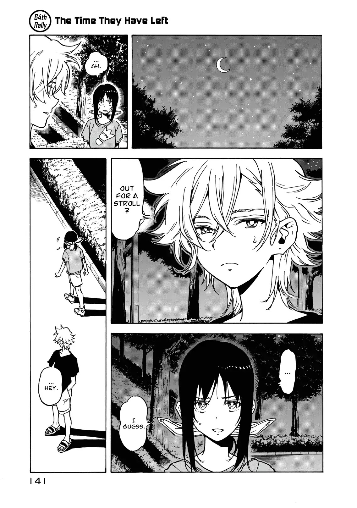 Hanebado! Chapter 64 page 1 - Chapter 64: The Time They Have Left