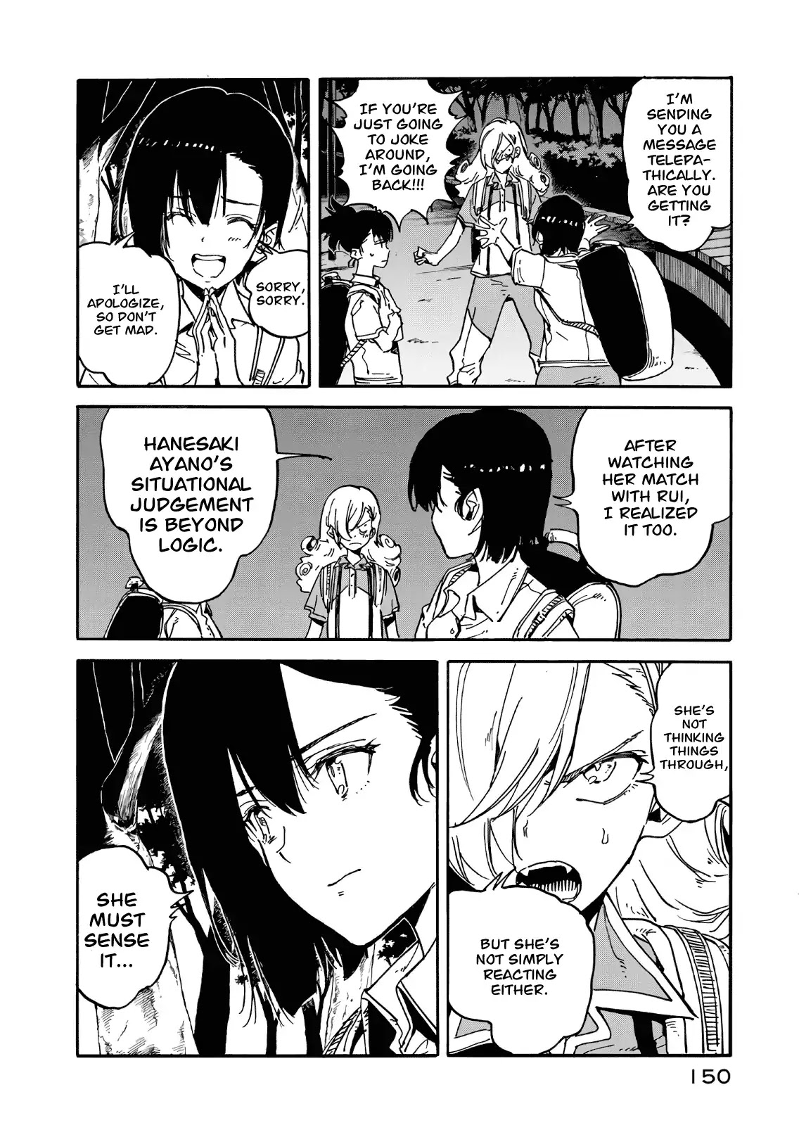 Hanebado! Chapter 64 page 10 - Chapter 64: The Time They Have Left