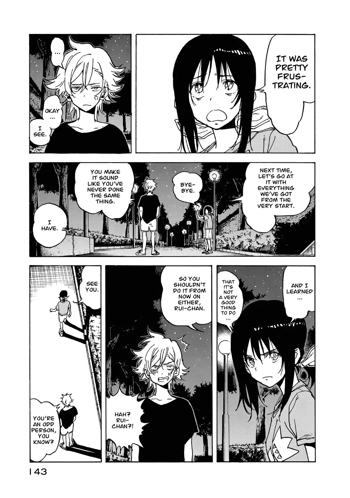 Hanebado! Chapter 64 page 3 - Chapter 64: The Time They Have Left
