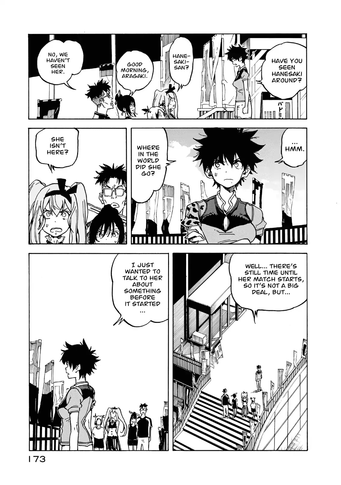 Hanebado! Chapter 64 page 33 - Chapter 64: The Time They Have Left