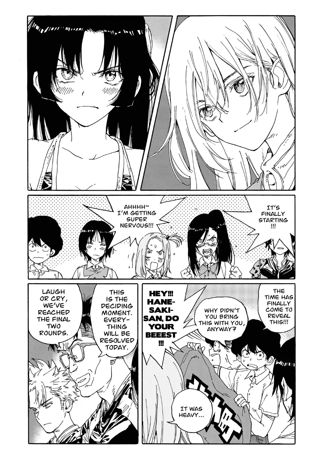 Hanebado! Chapter 65 page 10 - Chapter 65: Nothing To Be Uneasy About