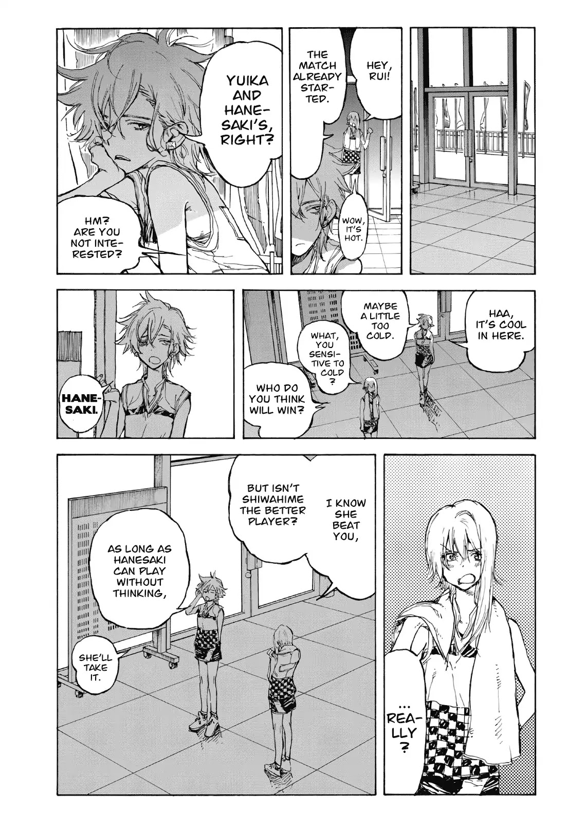 Hanebado! Chapter 65 page 25 - Chapter 65: Nothing To Be Uneasy About