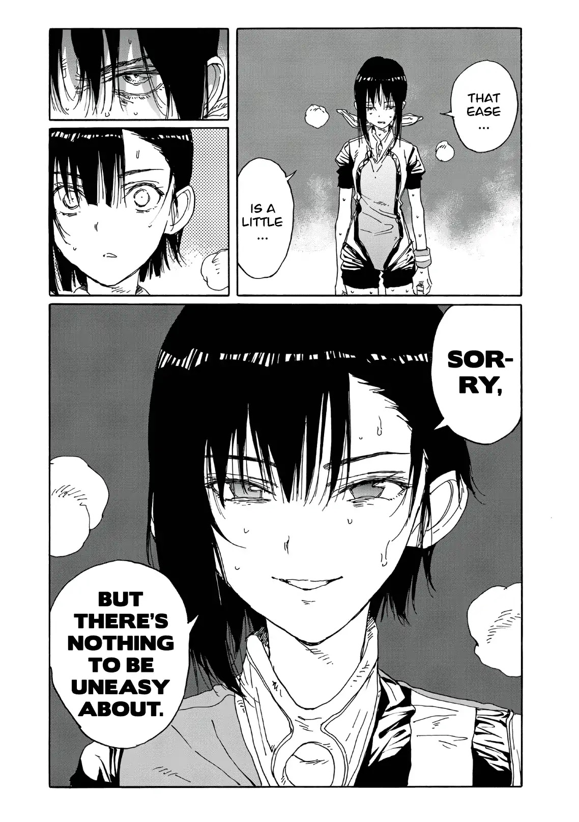 Hanebado! Chapter 65 page 30 - Chapter 65: Nothing To Be Uneasy About