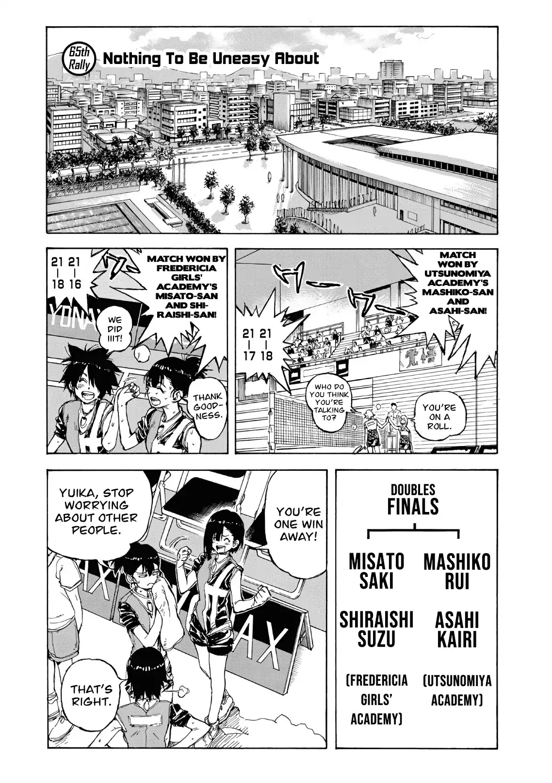 Hanebado! Chapter 65 page 4 - Chapter 65: Nothing To Be Uneasy About