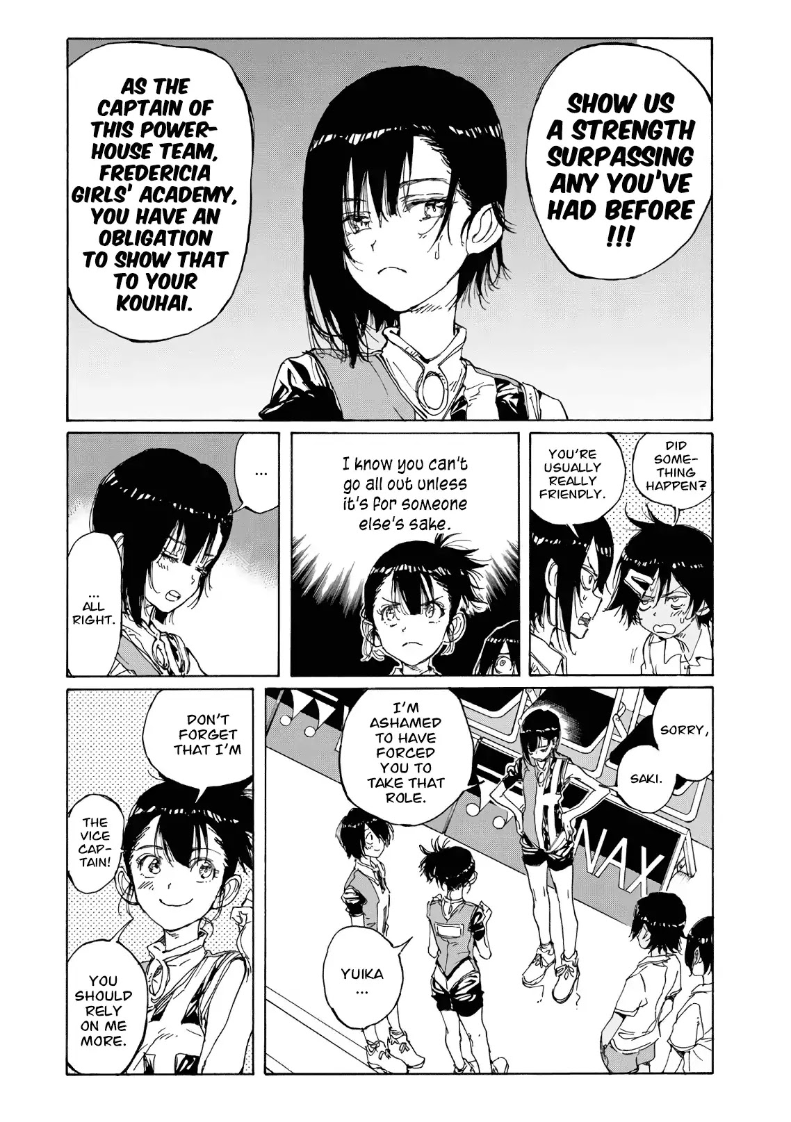 Hanebado! Chapter 65 page 6 - Chapter 65: Nothing To Be Uneasy About