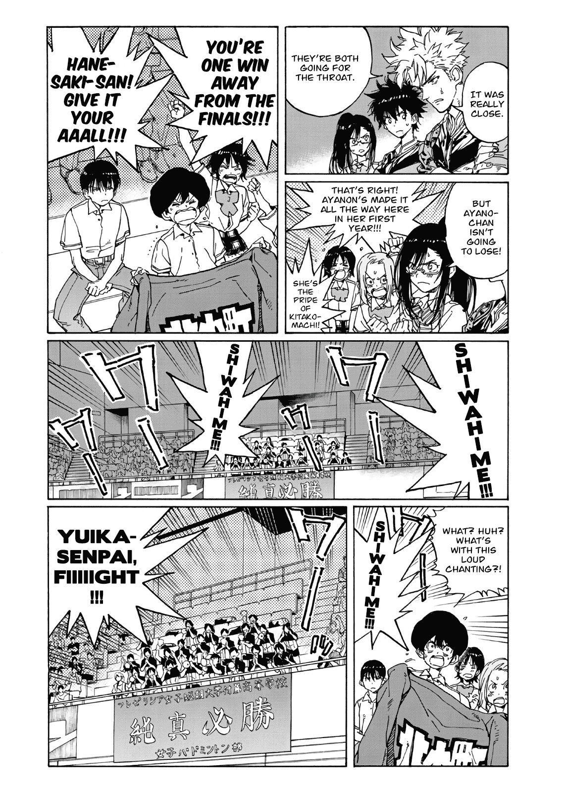 Hanebado! Chapter 66 page 11 - Chapter 66: What She's Carrying