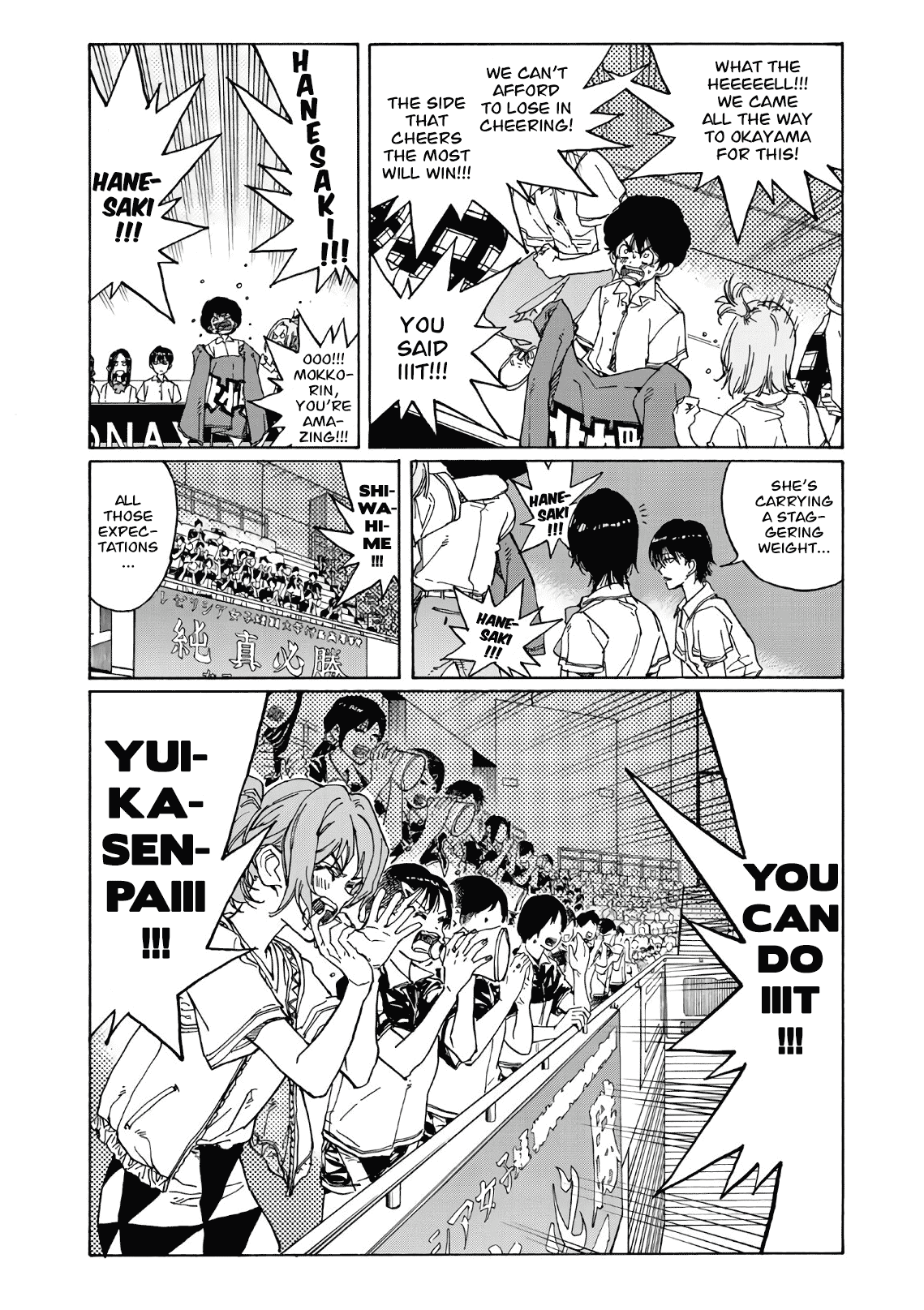 Hanebado! Chapter 66 page 12 - Chapter 66: What She's Carrying