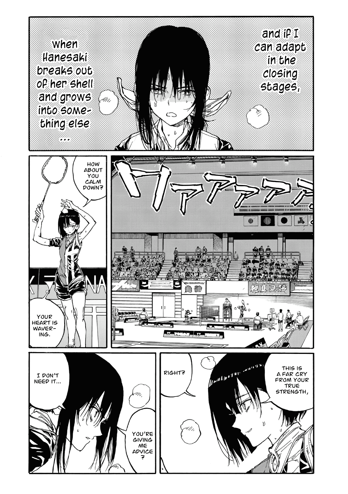 Hanebado! Chapter 66 page 15 - Chapter 66: What She's Carrying