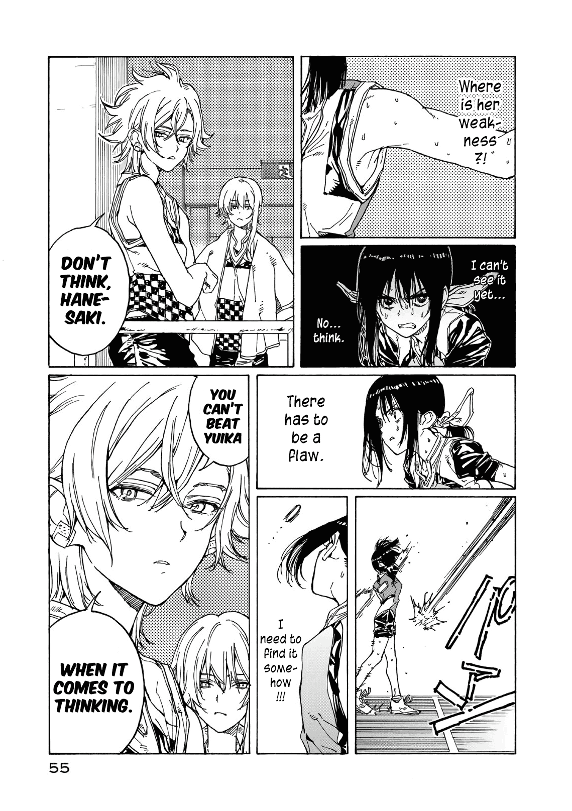 Hanebado! Chapter 66 page 17 - Chapter 66: What She's Carrying