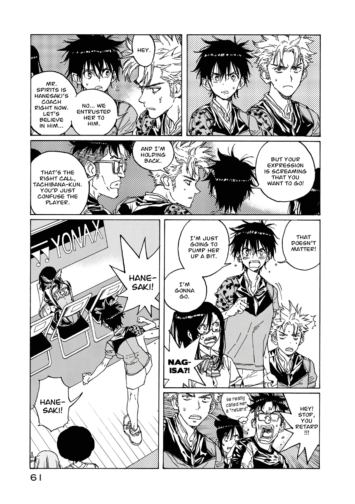 Hanebado! Chapter 66 page 23 - Chapter 66: What She's Carrying