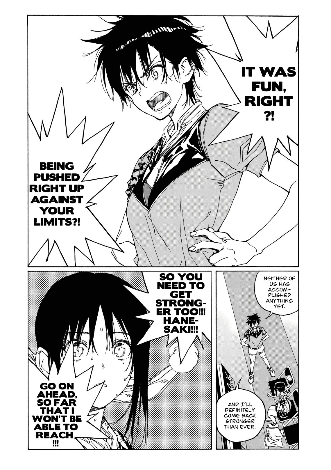 Hanebado! Chapter 66 page 27 - Chapter 66: What She's Carrying