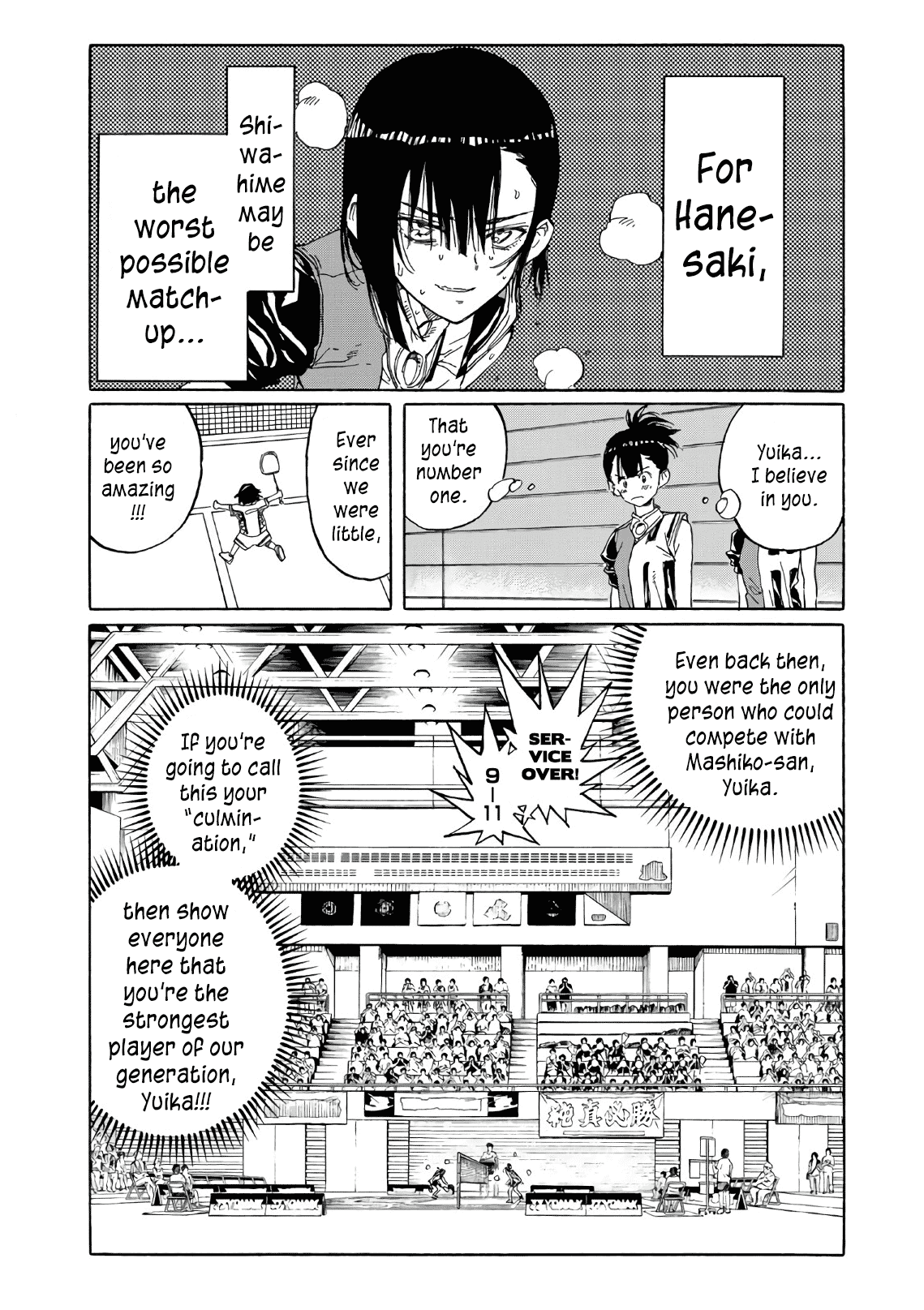 Hanebado! Chapter 66 page 38 - Chapter 66: What She's Carrying