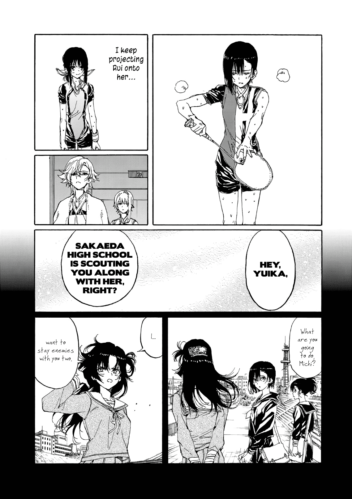 Hanebado! Chapter 68 page 12 - Chapter 68: Possibilities