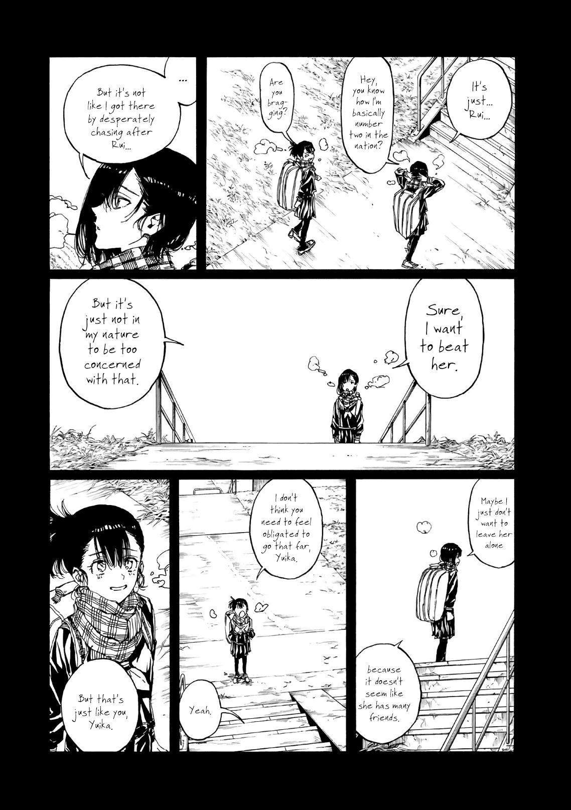 Hanebado! Chapter 68 page 17 - Chapter 68: Possibilities
