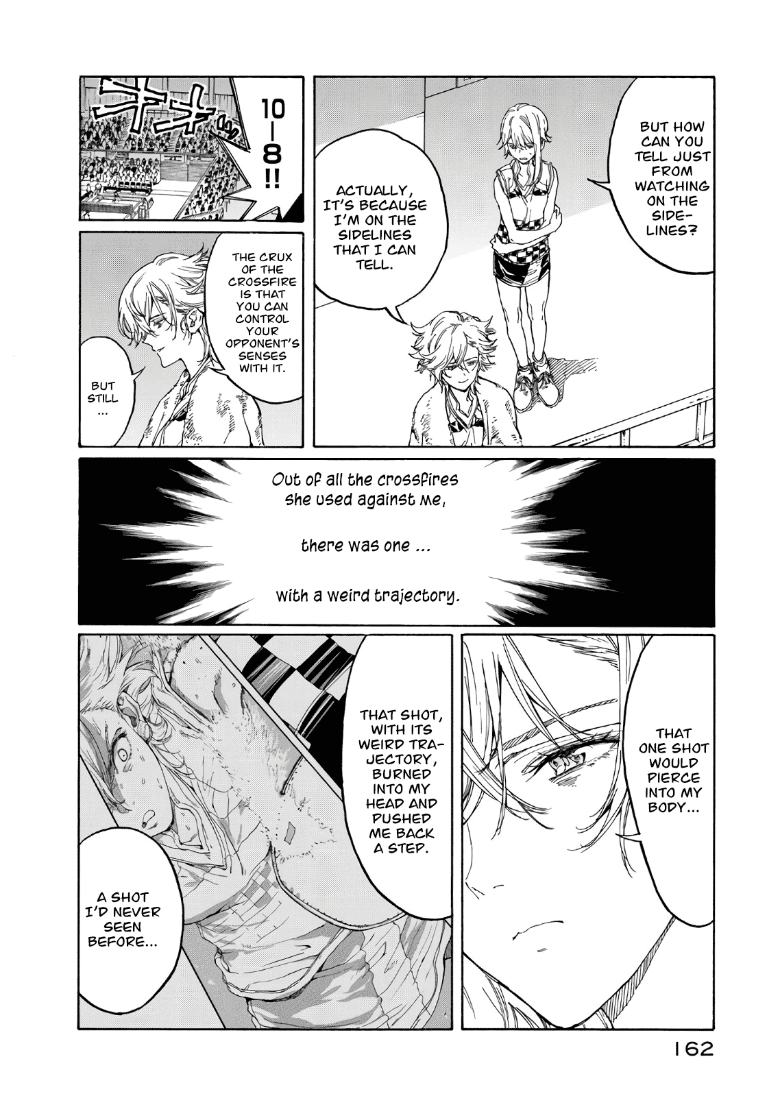 Hanebado! Chapter 69 page 10 - Chapter 69: The Fifth Crossfire