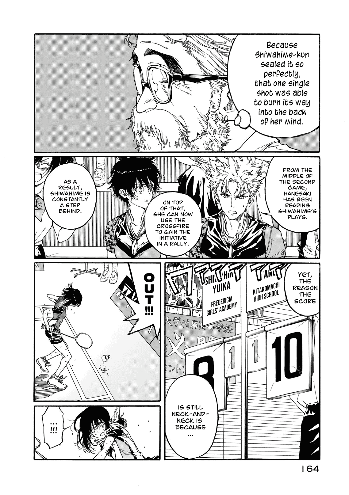 Hanebado! Chapter 69 page 12 - Chapter 69: The Fifth Crossfire