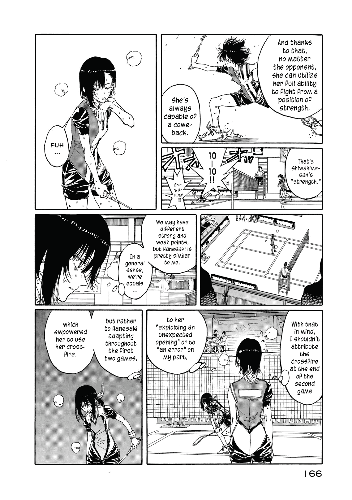 Hanebado! Chapter 69 page 14 - Chapter 69: The Fifth Crossfire