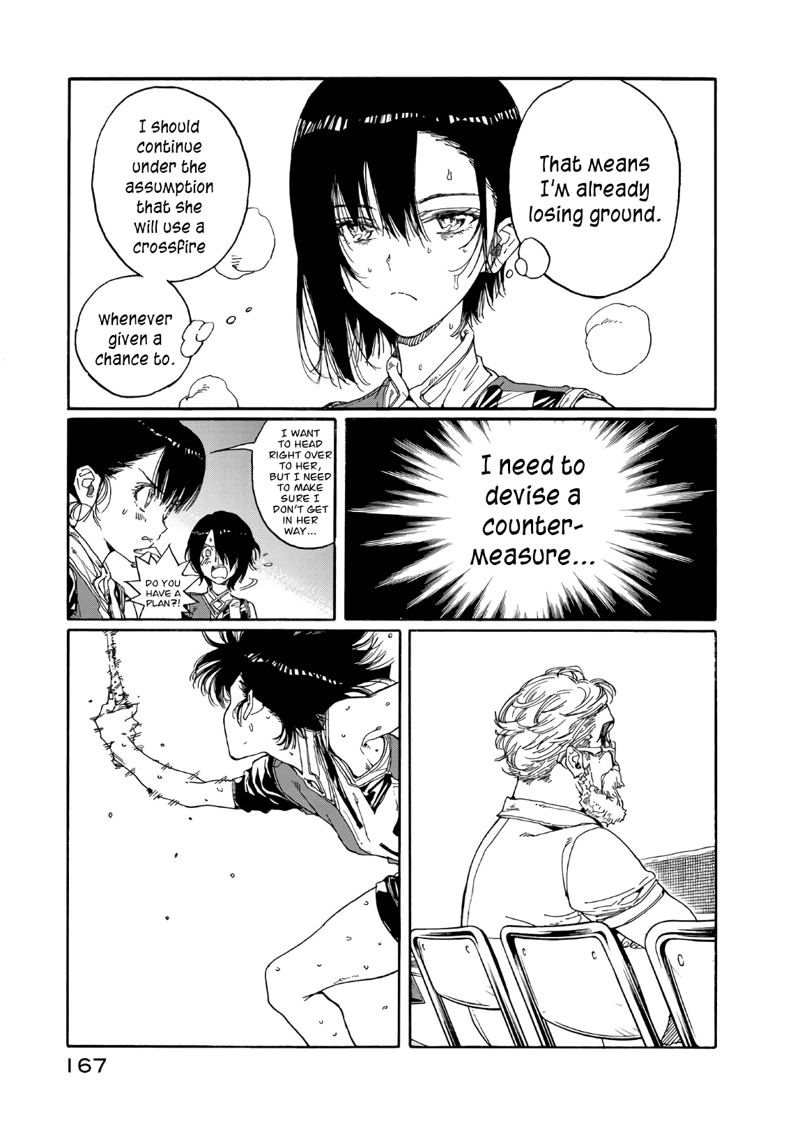 Hanebado! Chapter 69 page 15 - Chapter 69: The Fifth Crossfire