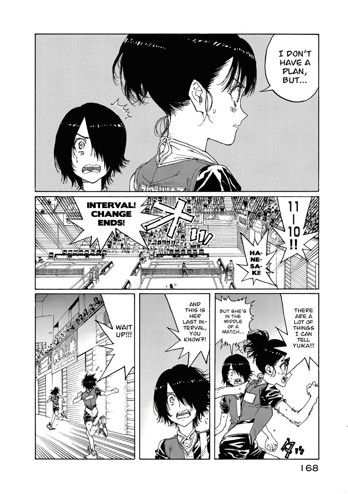 Hanebado! Chapter 69 page 16 - Chapter 69: The Fifth Crossfire