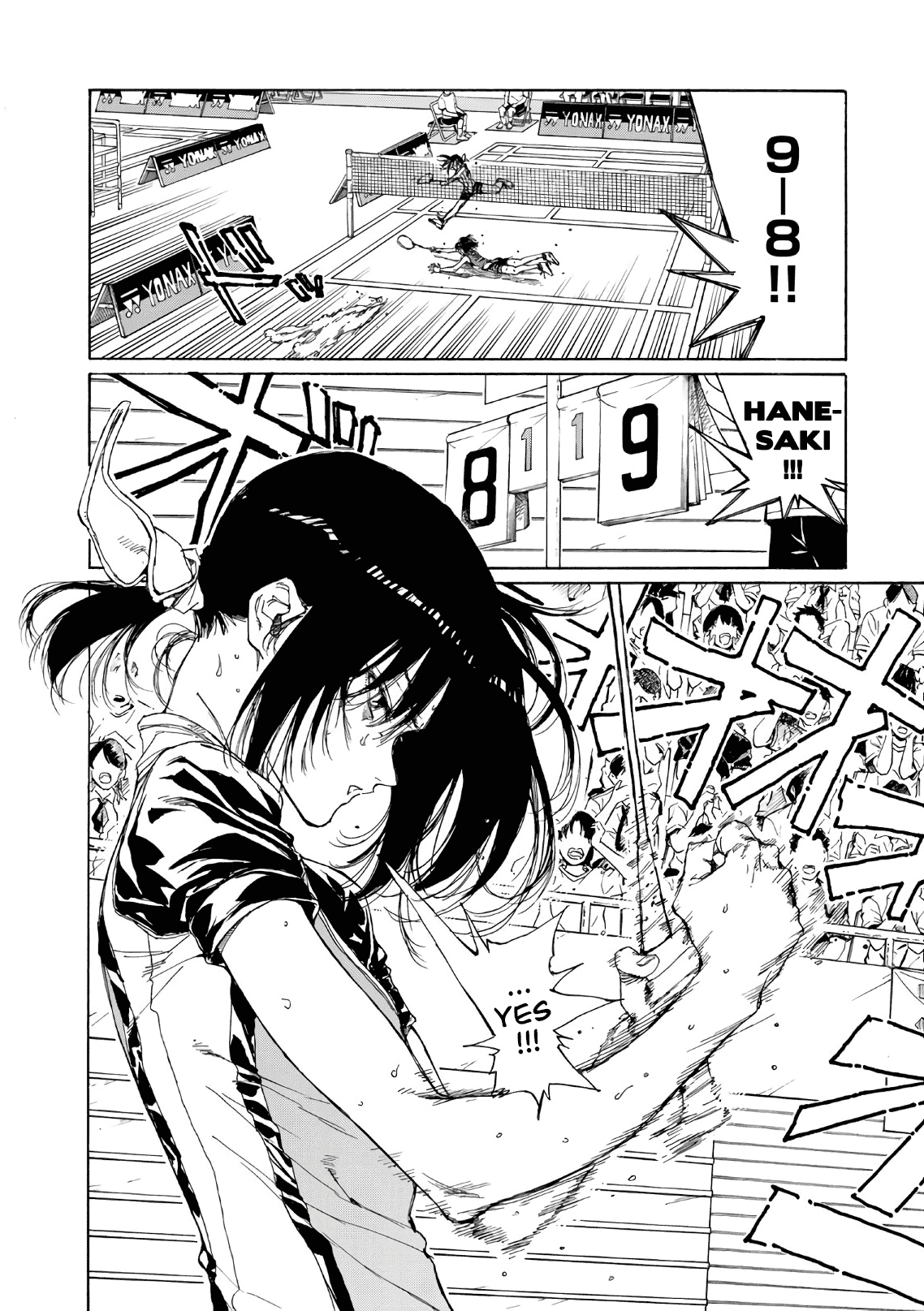 Hanebado! Chapter 69 page 8 - Chapter 69: The Fifth Crossfire
