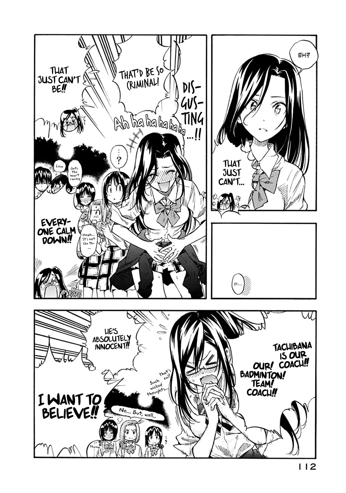 Hanebado! Chapter 7 page 10 - Chapter 7: The Cause of the Slump