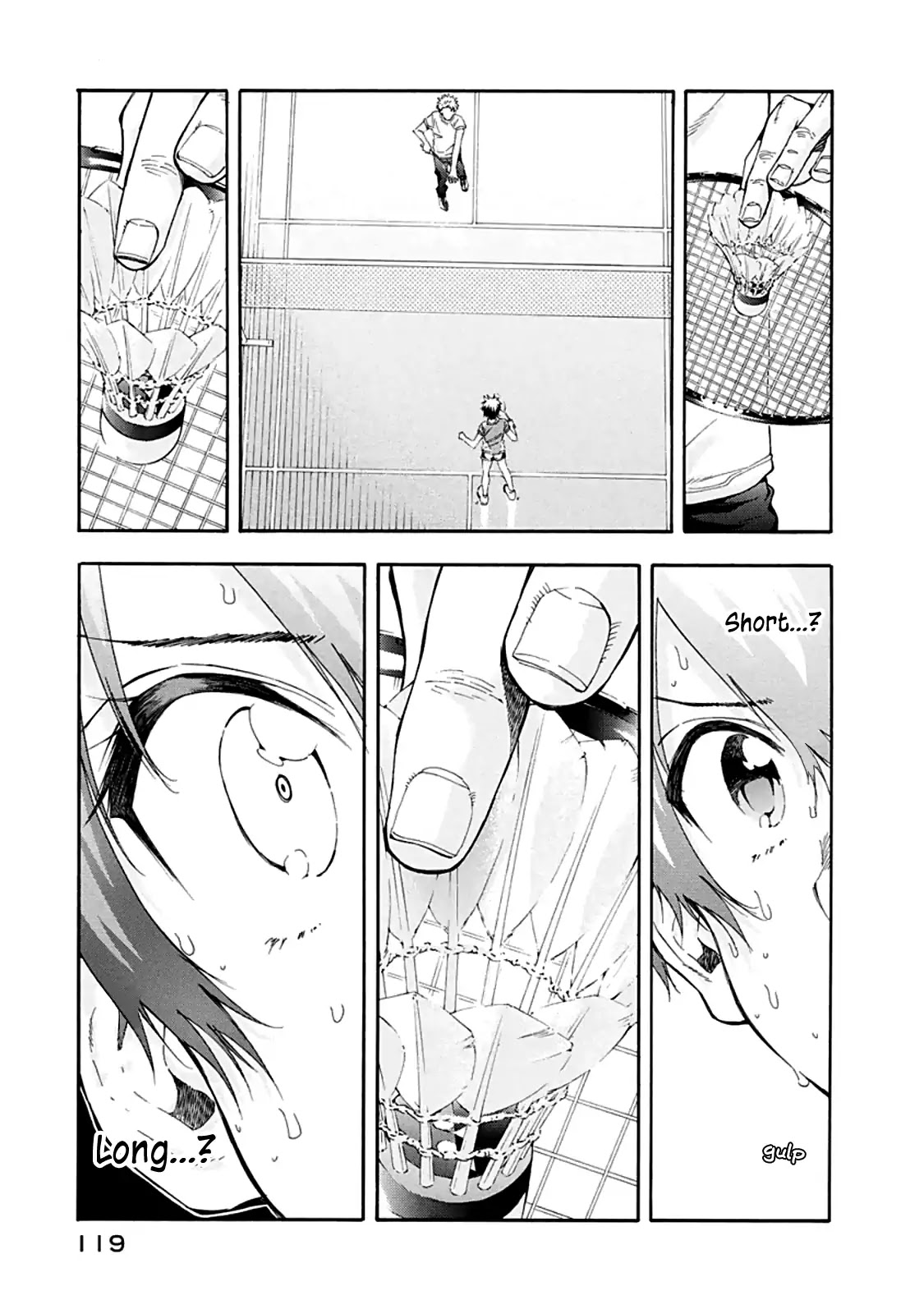 Hanebado! Chapter 7 page 17 - Chapter 7: The Cause of the Slump