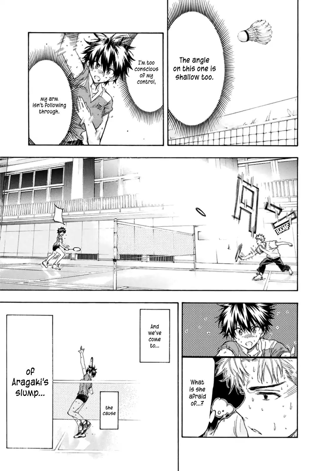 Hanebado! Chapter 7 page 23 - Chapter 7: The Cause of the Slump