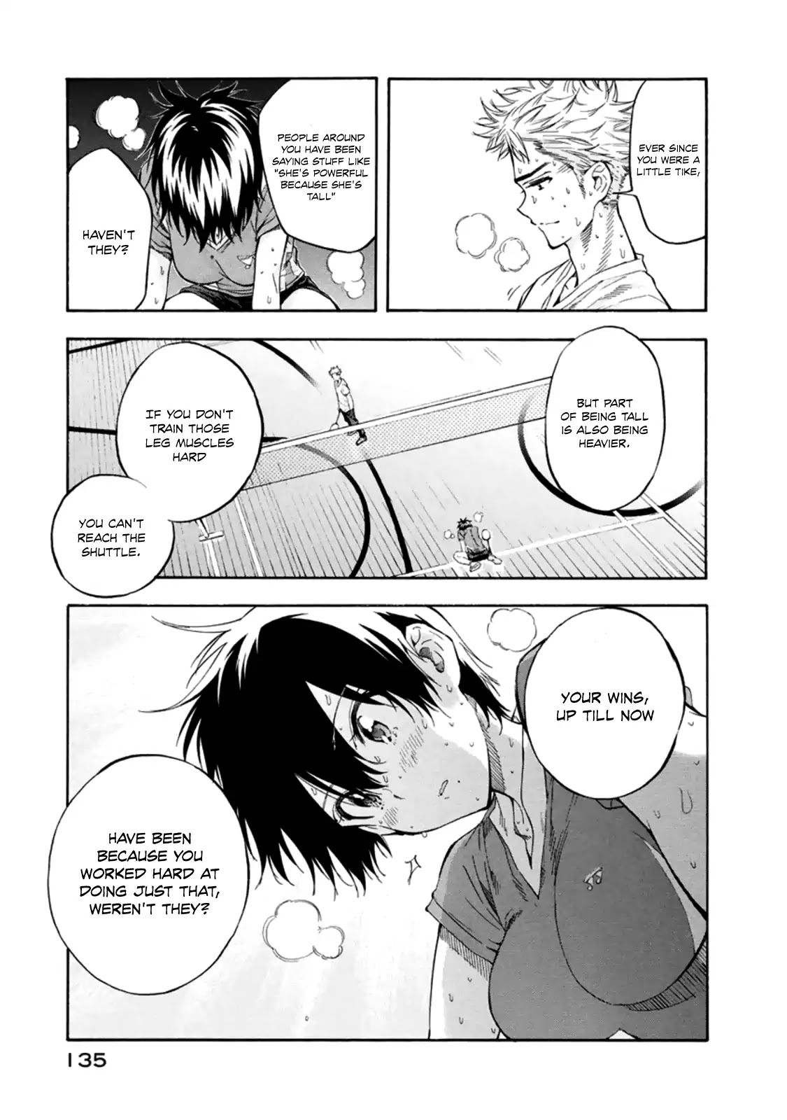 Hanebado! Chapter 7 page 33 - Chapter 7: The Cause of the Slump