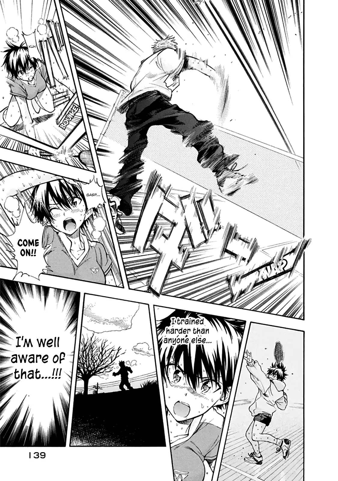 Hanebado! Chapter 7 page 37 - Chapter 7: The Cause of the Slump