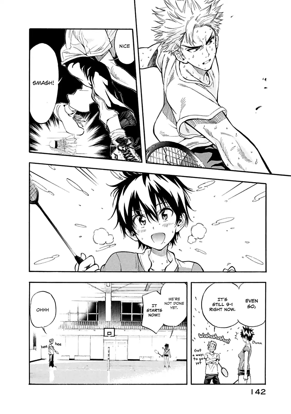 Hanebado! Chapter 7 page 40 - Chapter 7: The Cause of the Slump