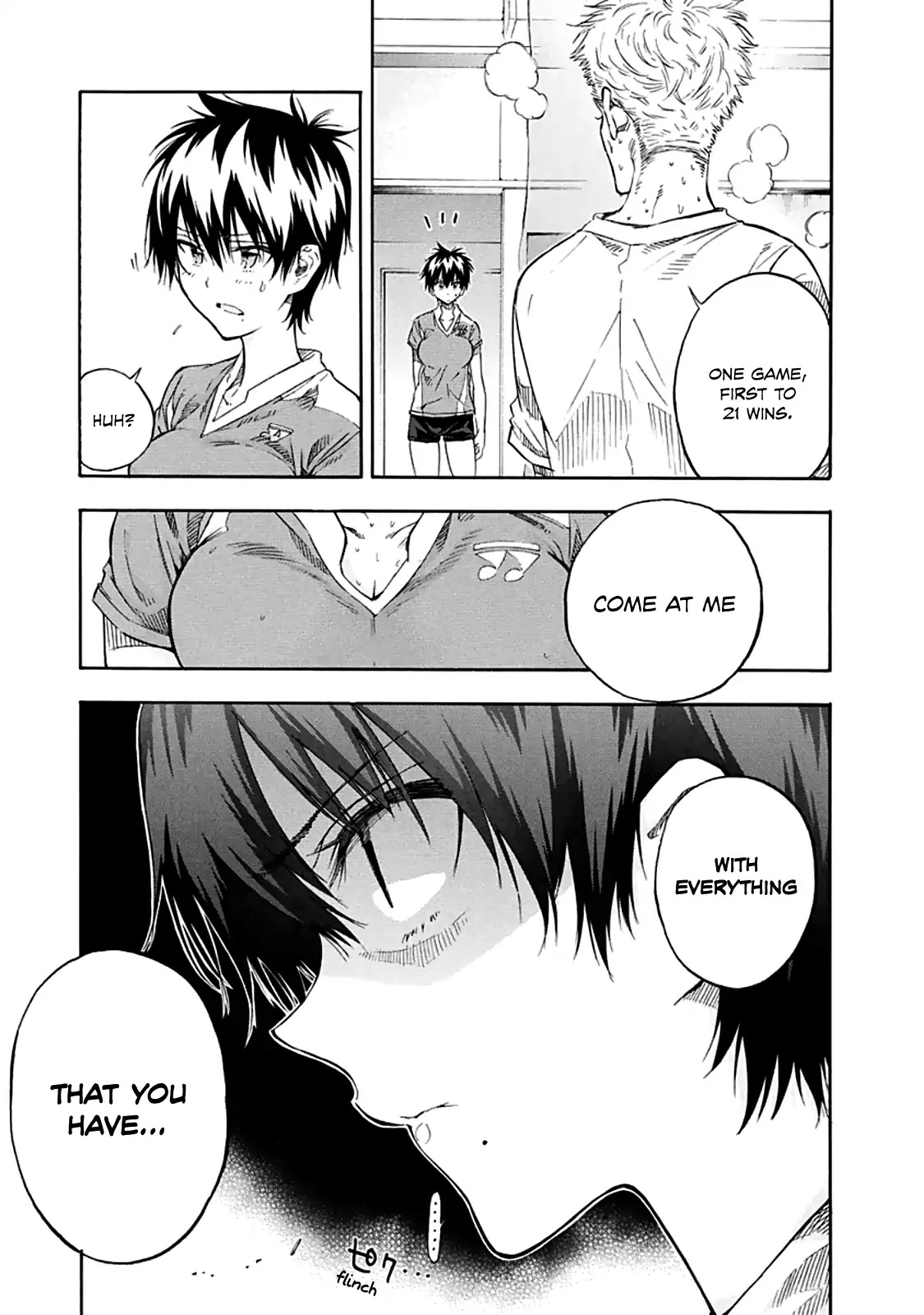 Hanebado! Chapter 7 page 5 - Chapter 7: The Cause of the Slump