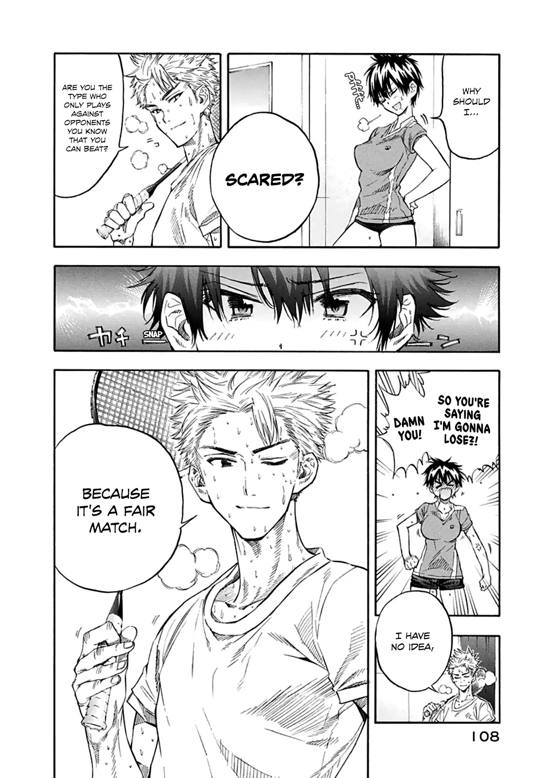 Hanebado! Chapter 7 page 6 - Chapter 7: The Cause of the Slump
