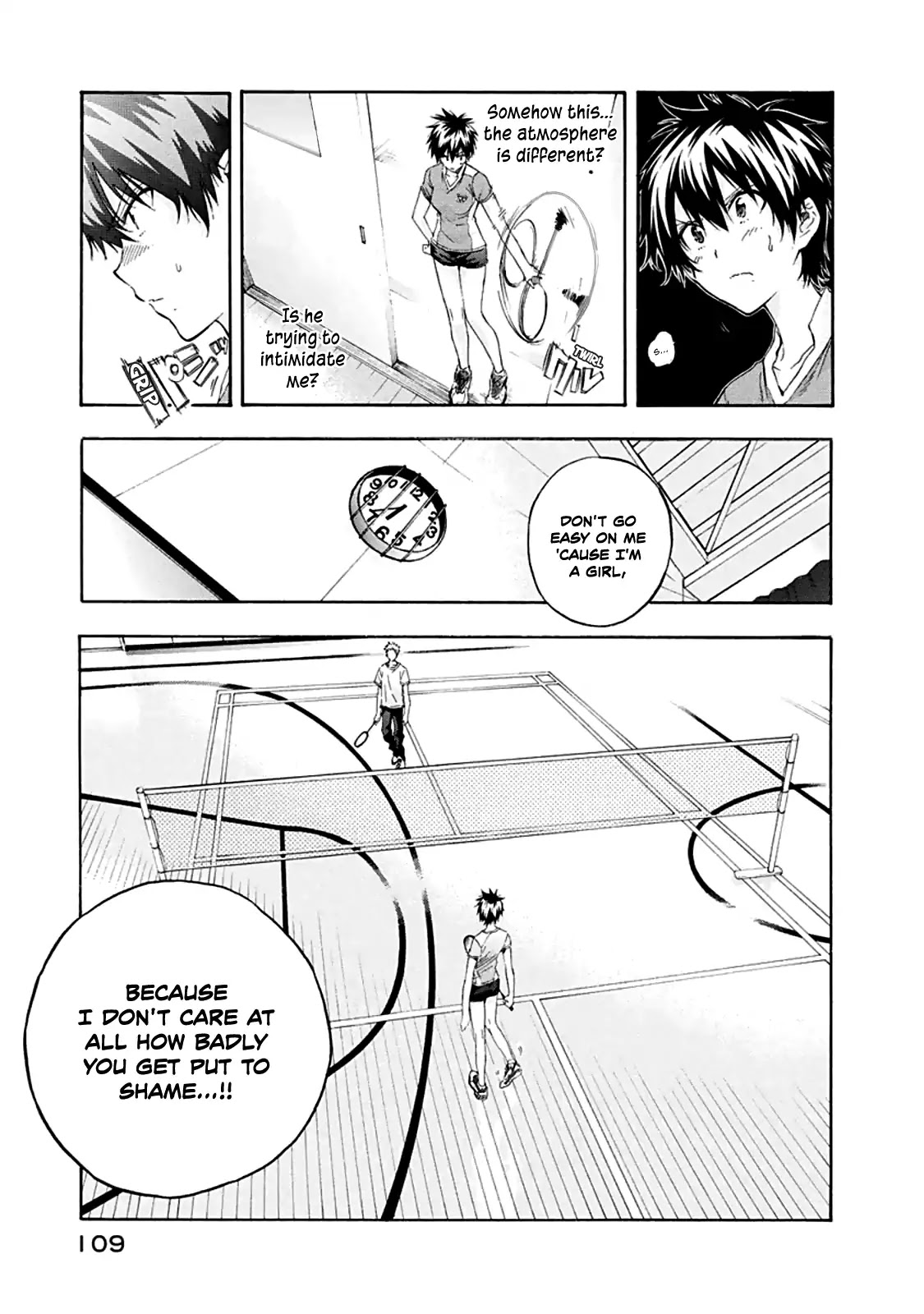 Hanebado! Chapter 7 page 7 - Chapter 7: The Cause of the Slump