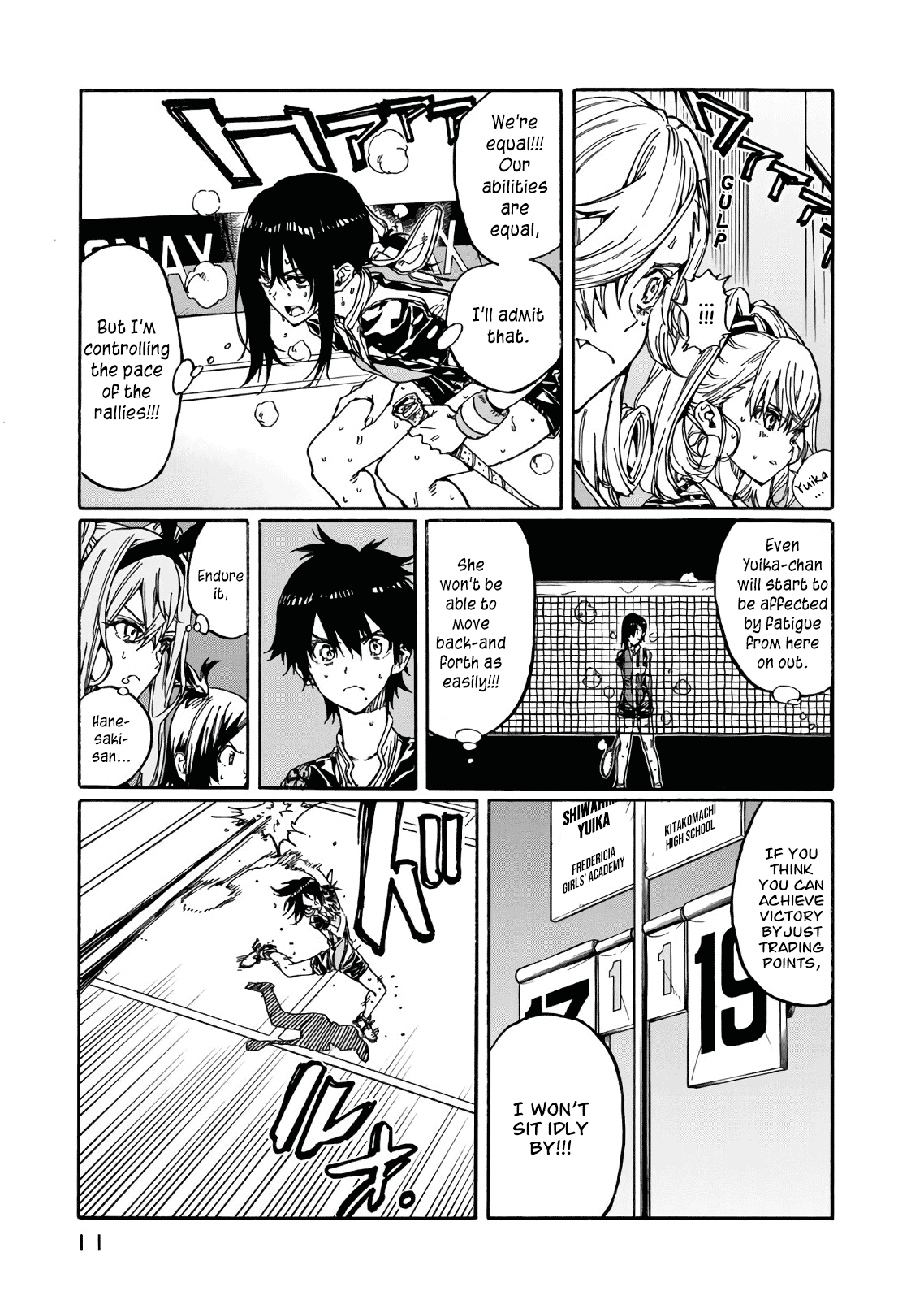 Hanebado! Chapter 70 page 12 - Chapter 70: Redefine the Generation