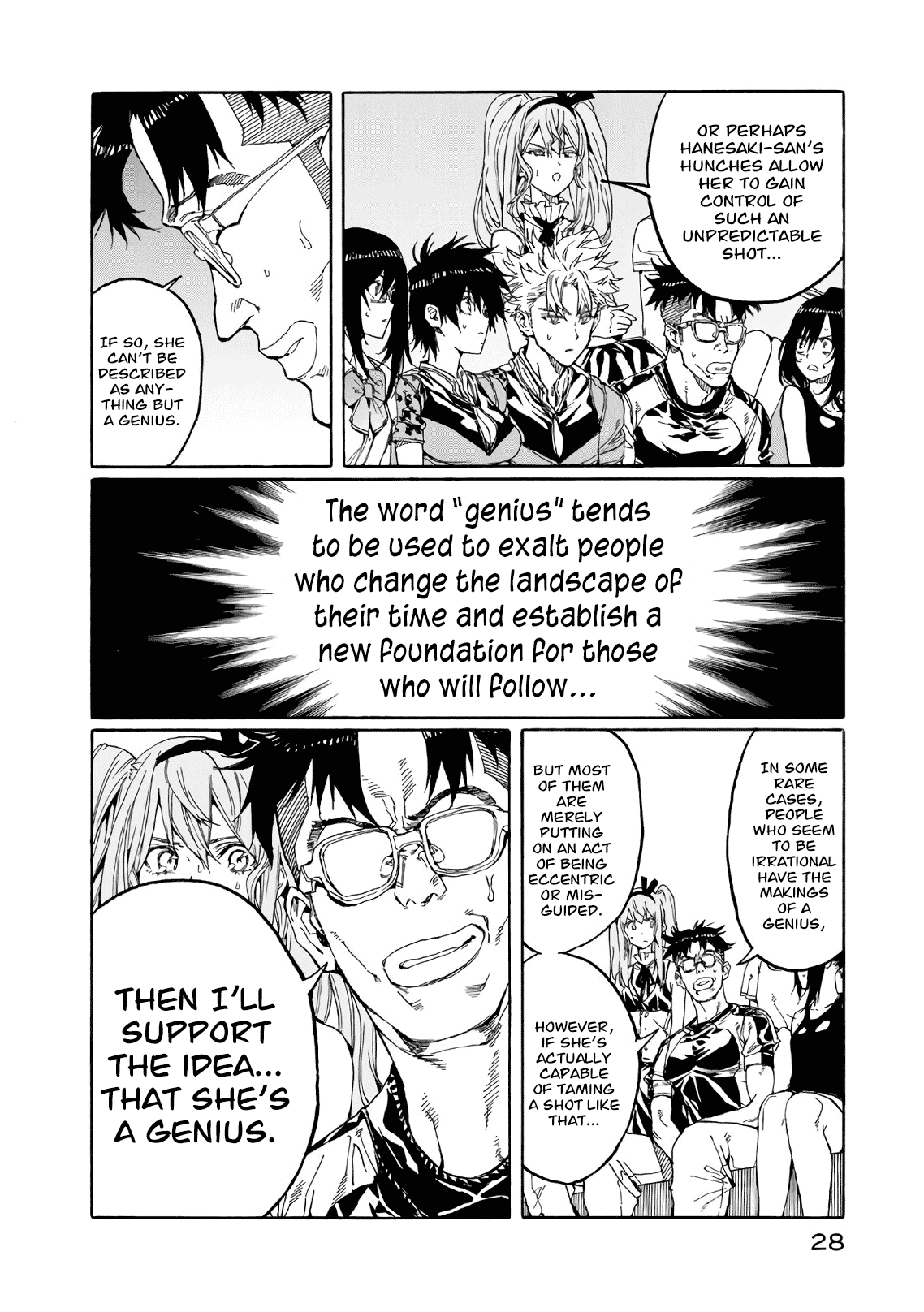 Hanebado! Chapter 70 page 29 - Chapter 70: Redefine the Generation