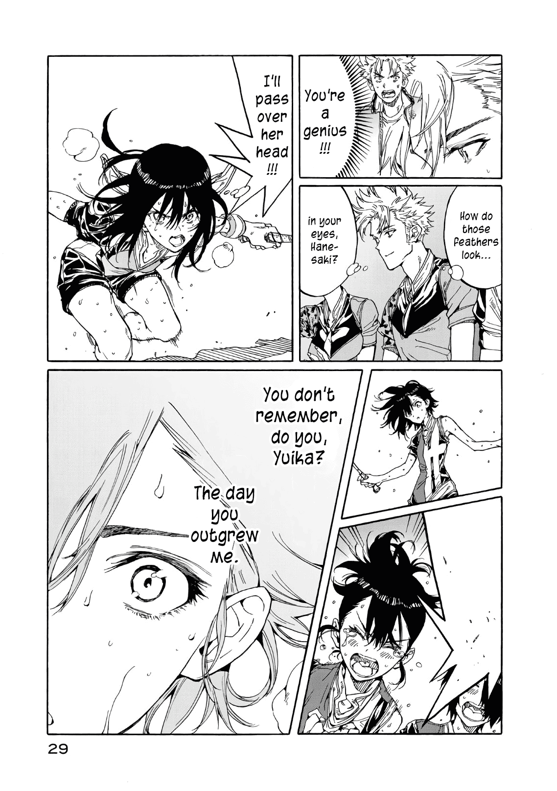 Hanebado! Chapter 70 page 30 - Chapter 70: Redefine the Generation