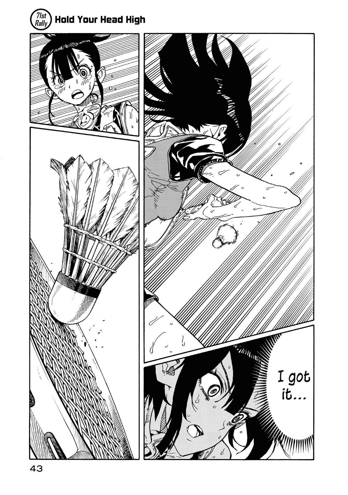 Hanebado! Chapter 71 page 1 - Chapter 71: Hold Your Head High