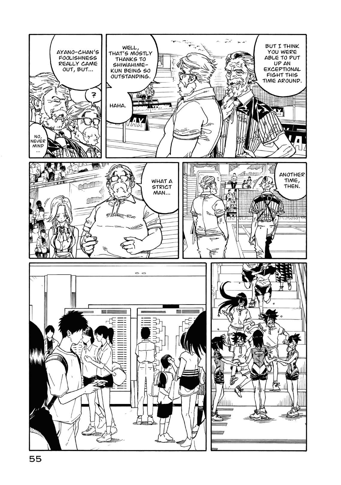 Hanebado! Chapter 71 page 13 - Chapter 71: Hold Your Head High