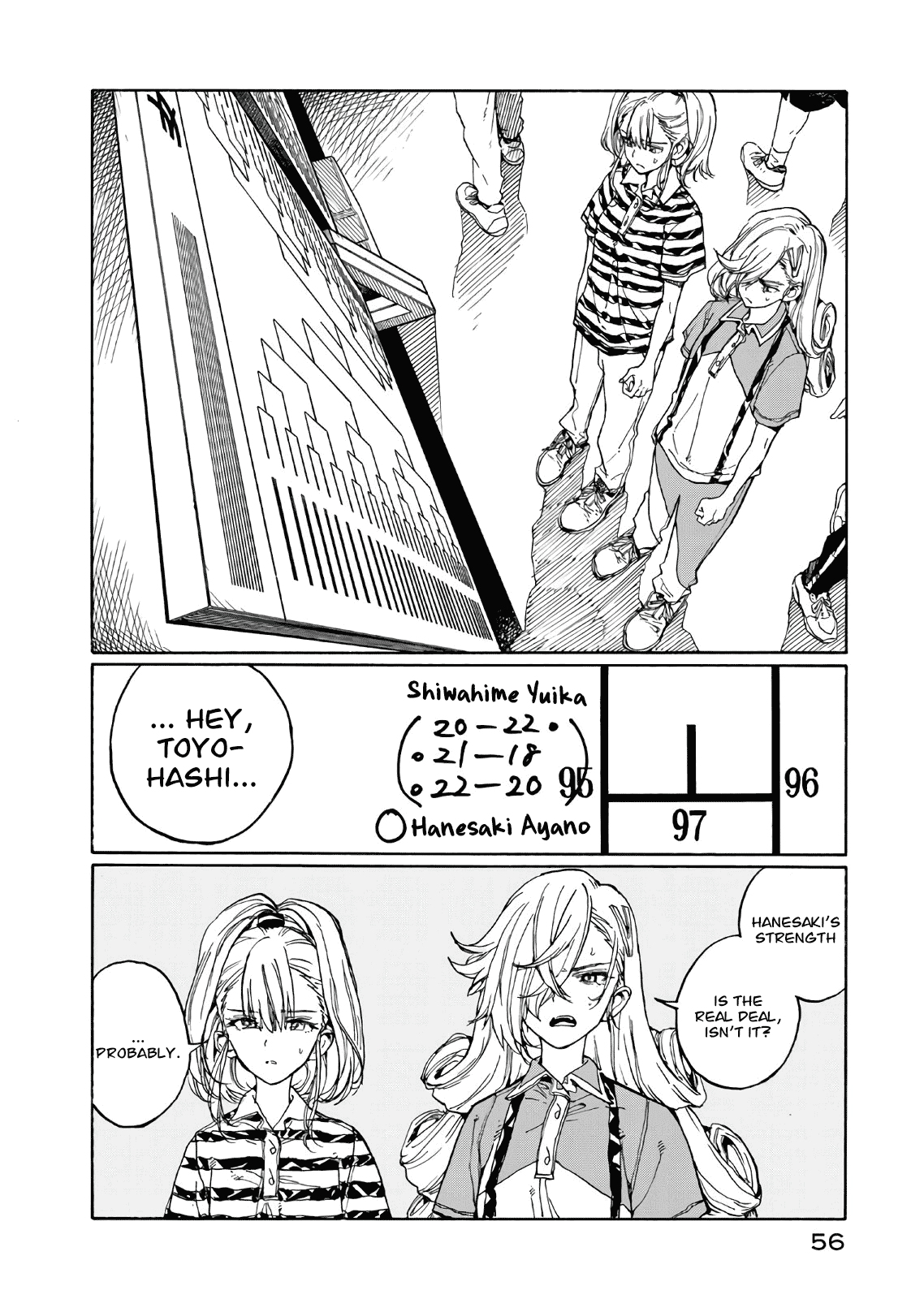 Hanebado! Chapter 71 page 14 - Chapter 71: Hold Your Head High