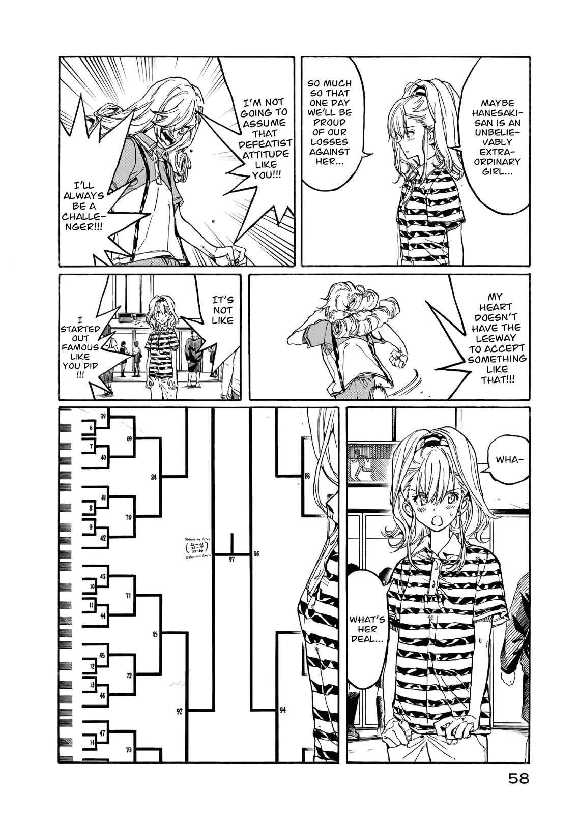 Hanebado! Chapter 71 page 16 - Chapter 71: Hold Your Head High