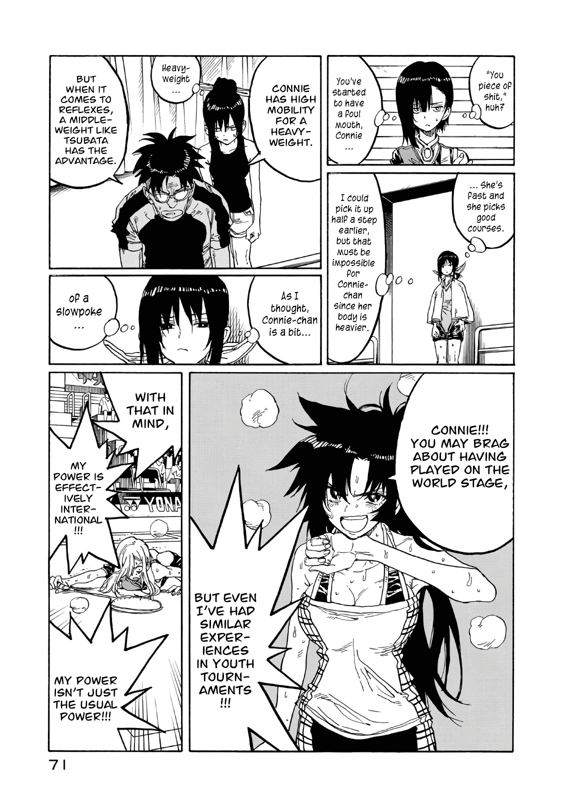 Hanebado! Chapter 71 page 28 - Chapter 71: Hold Your Head High