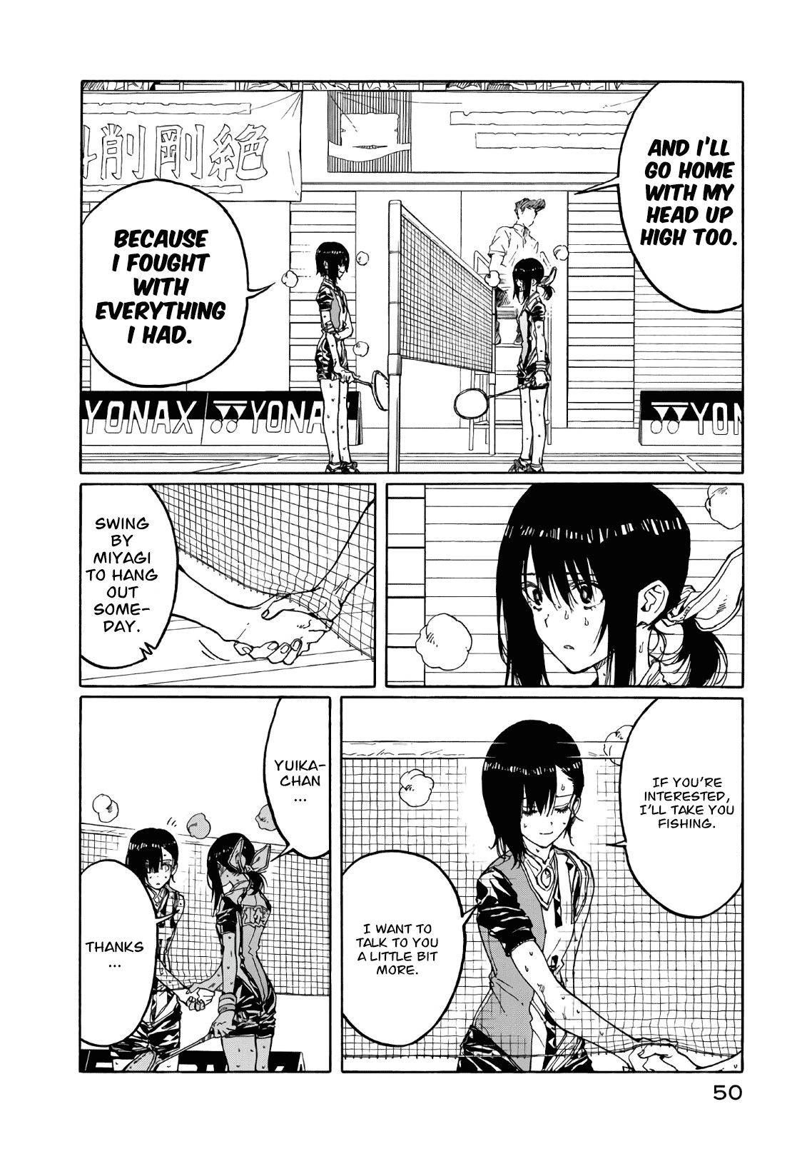 Hanebado! Chapter 71 page 8 - Chapter 71: Hold Your Head High