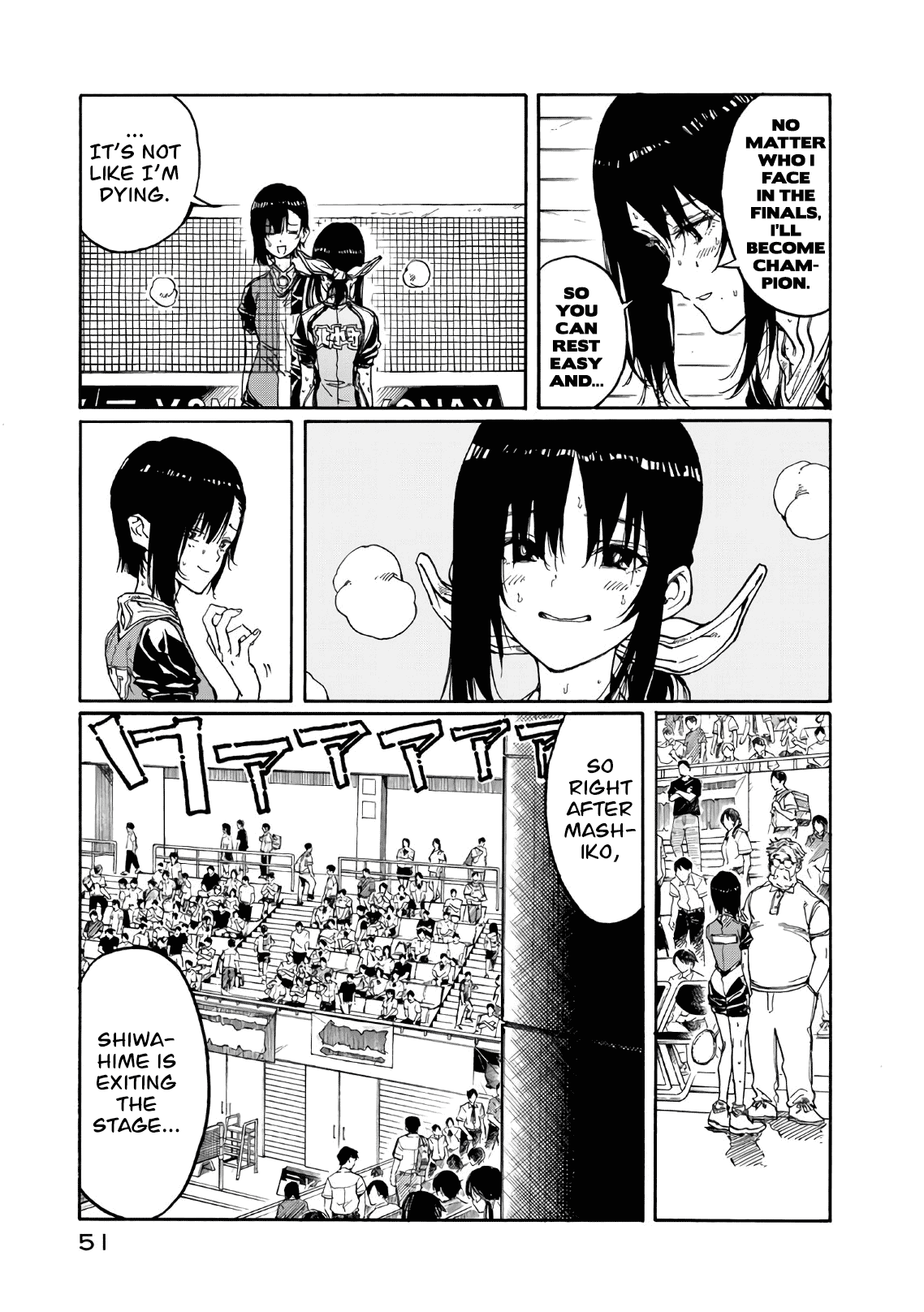 Hanebado! Chapter 71 page 9 - Chapter 71: Hold Your Head High
