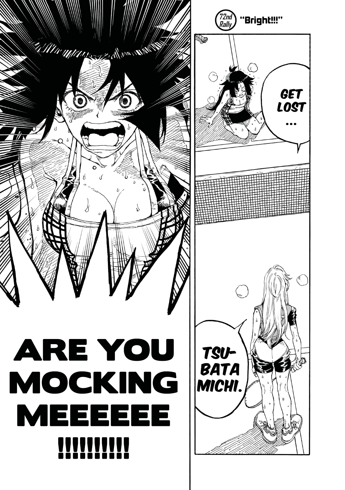 Hanebado! Chapter 72 page 1 - Chapter 72: "Bright!!!"