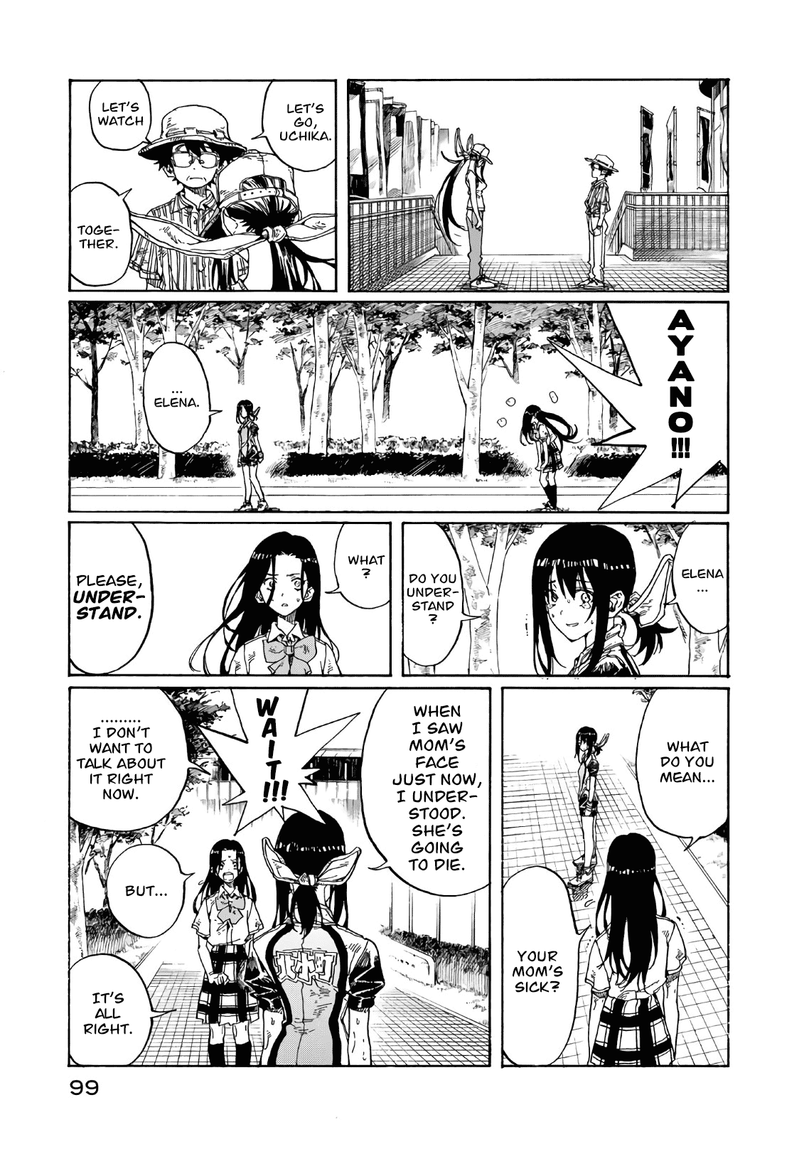 Hanebado! Chapter 72 page 18 - Chapter 72: "Bright!!!"