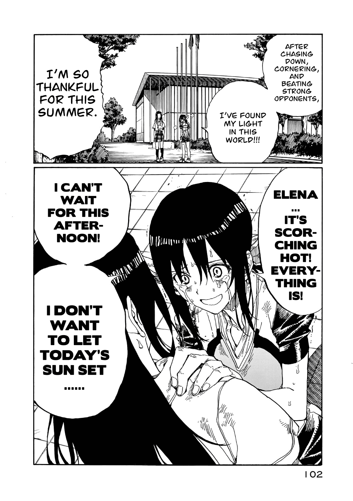 Hanebado! Chapter 72 page 21 - Chapter 72: "Bright!!!"